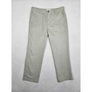 Spoke London Chino Pants Men's 32  Build C Sharps‎ Beige Preppy Trouser (34x27)